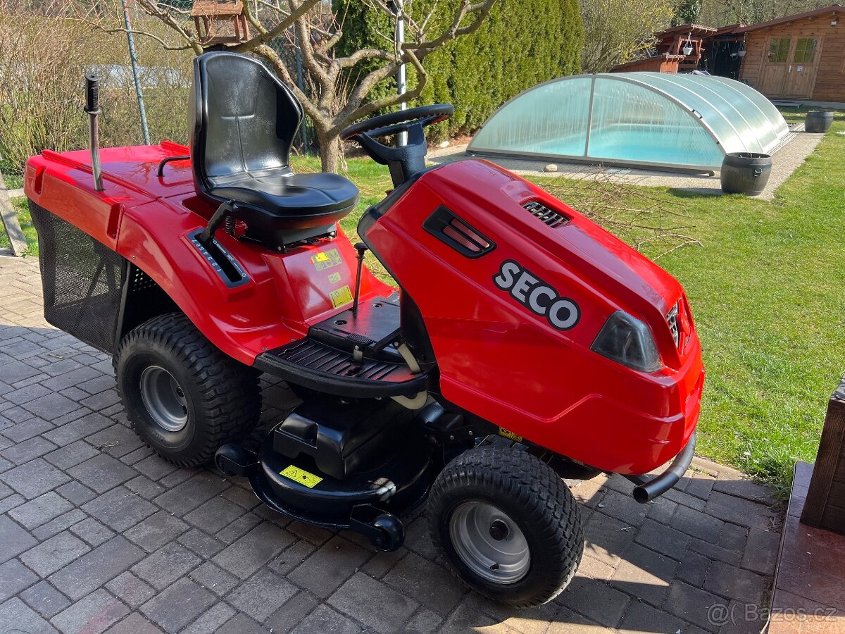 Zahradní traktůrek traktor ČR SECO BS 20HP tlak.maz