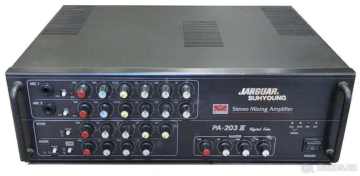 Jagwa (Jarguar Suhyoung) PA-203 III stereo mixážní zesilovač