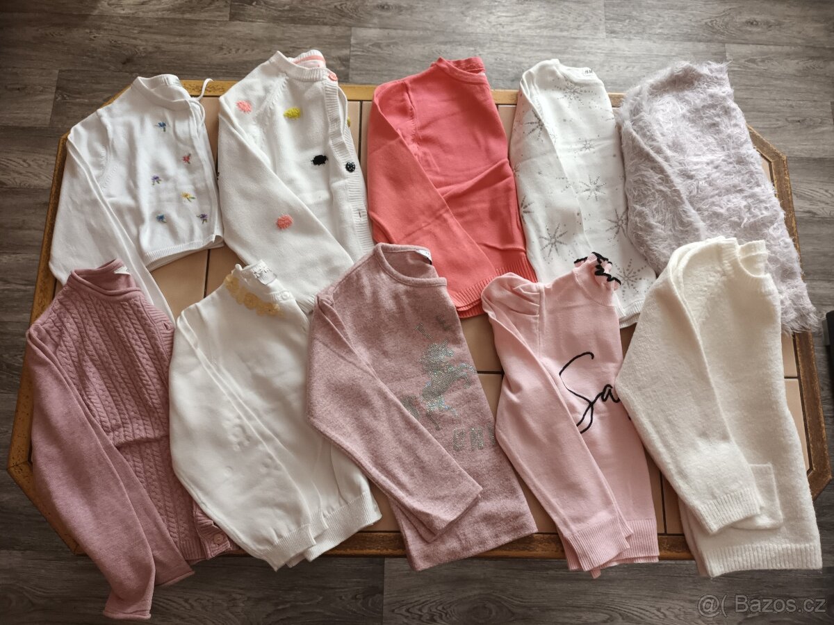 Kompletní šatník pro holčičku - věk 5 - 6 let