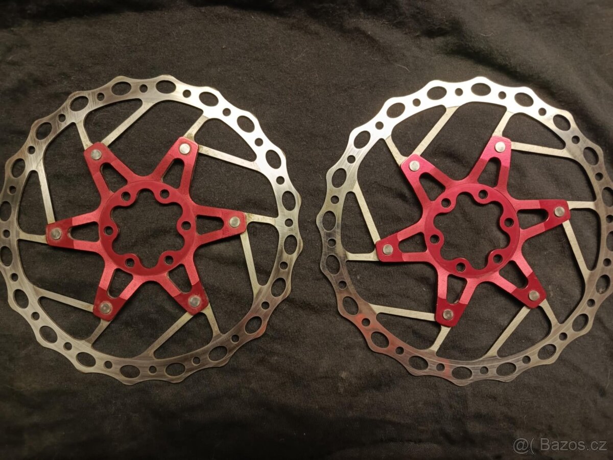 Brzdové kotouče A2Z ATO, červená 180mm