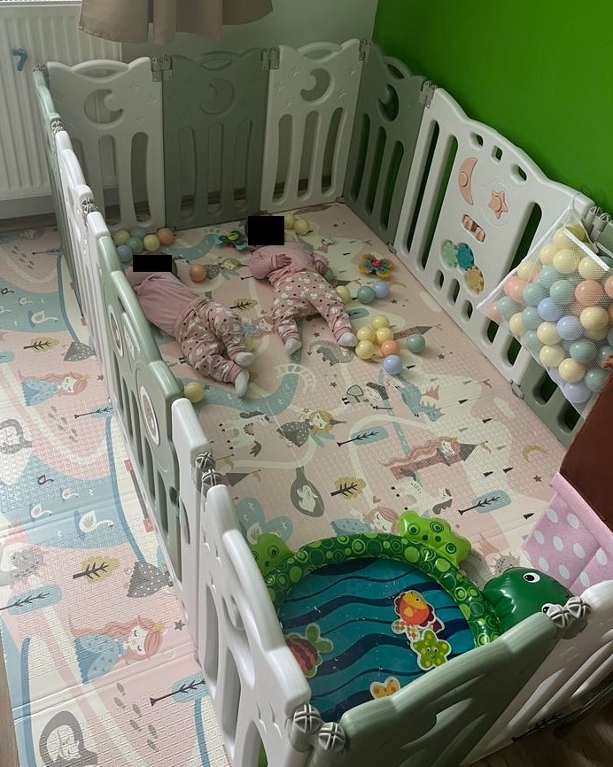 Dětská ohrádka 14 prvků (baby vivo)