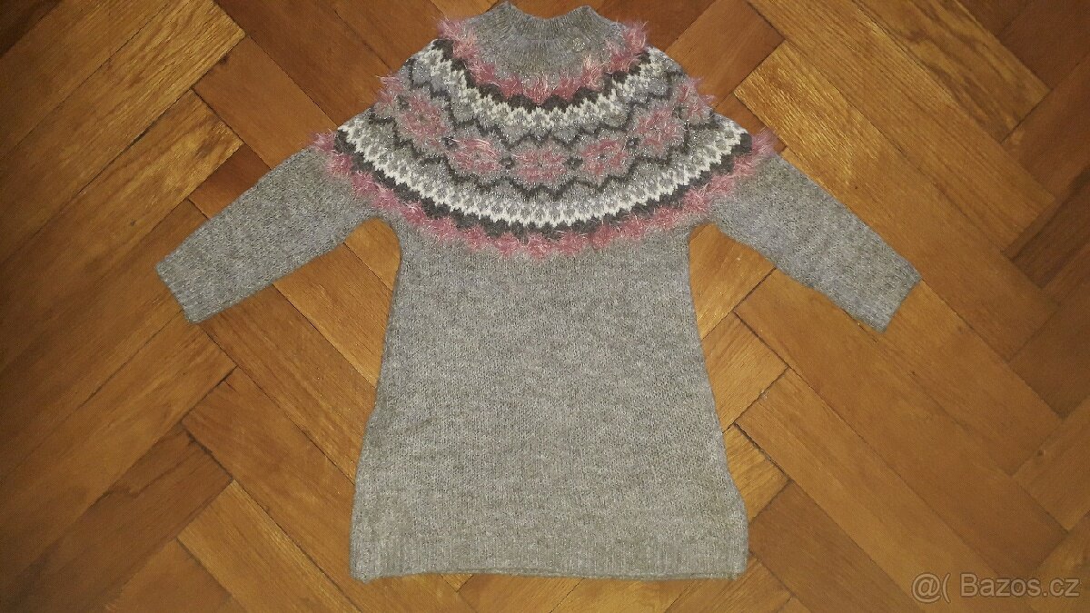 Svetrové šaty Lupilu, vel. 86/92