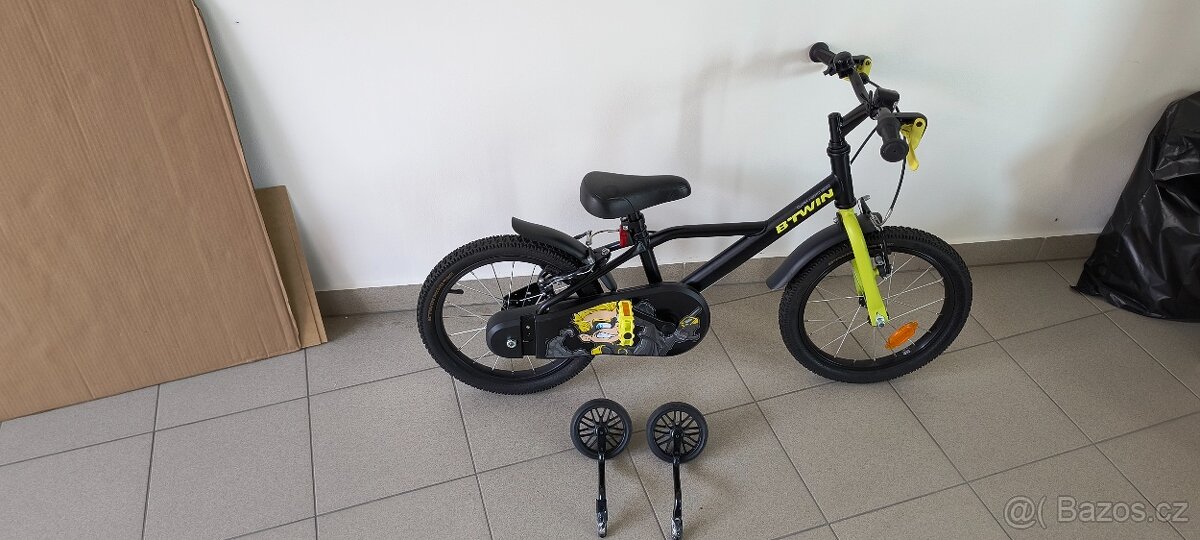 Dětské kolo 16" 4-6 let možno s bočníma kolečkama