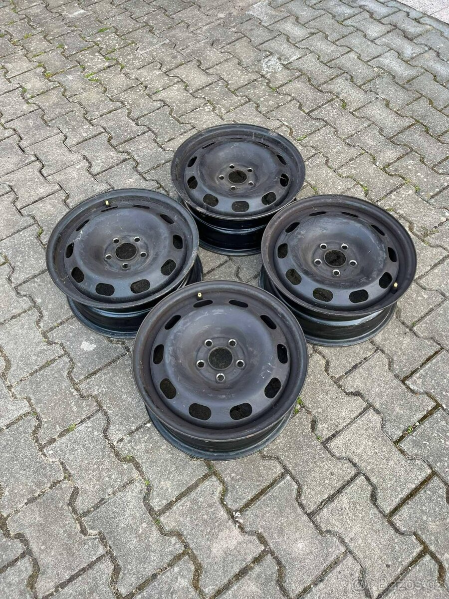 Plechové disky 5x100 R15 ET38