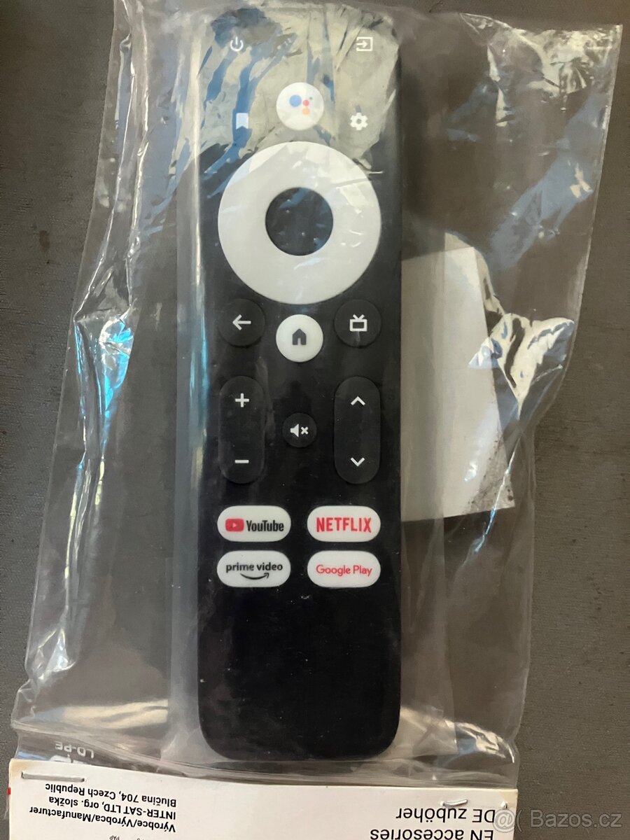 ovladač na android tv / settopbox