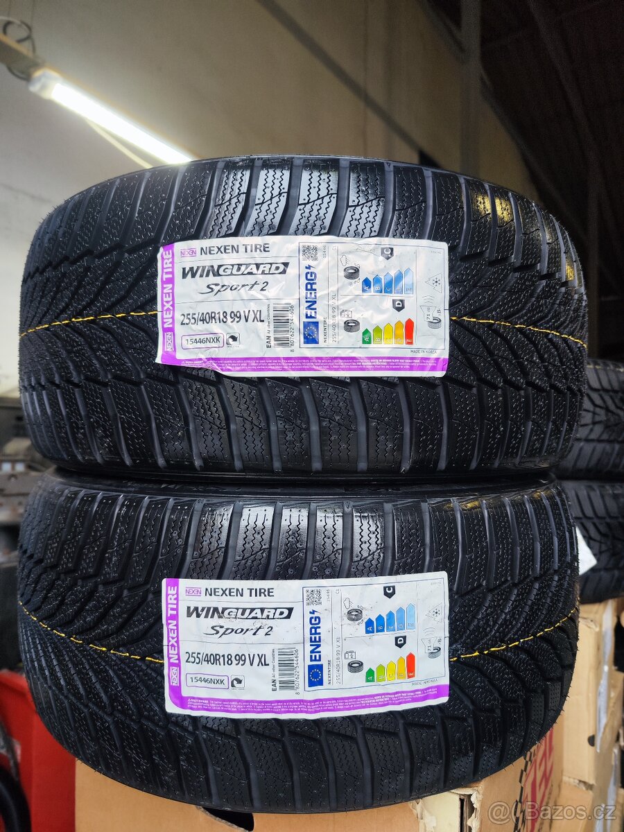 Zimní pneu =NEXEN= 255/40 R18 = 2ks