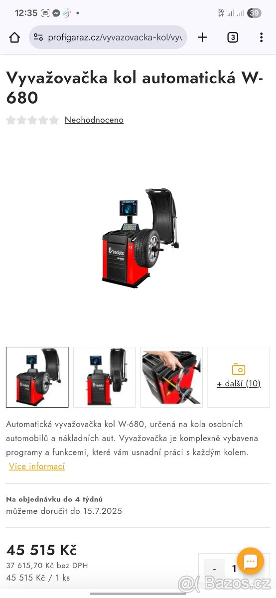 Výprodej pneuservisu