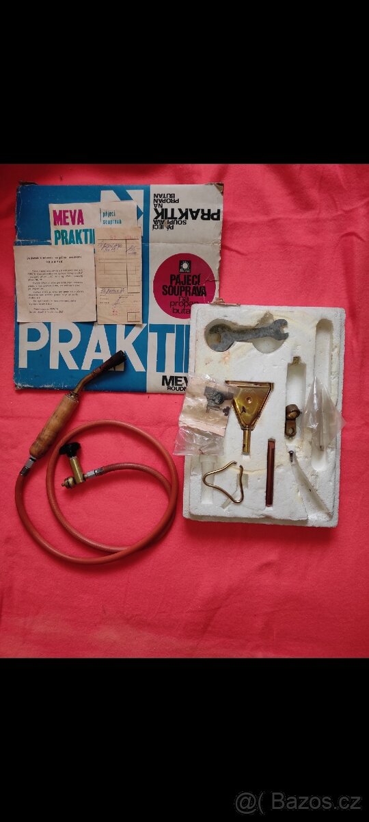 Pájecí souprava na propan butan PRAKTIK