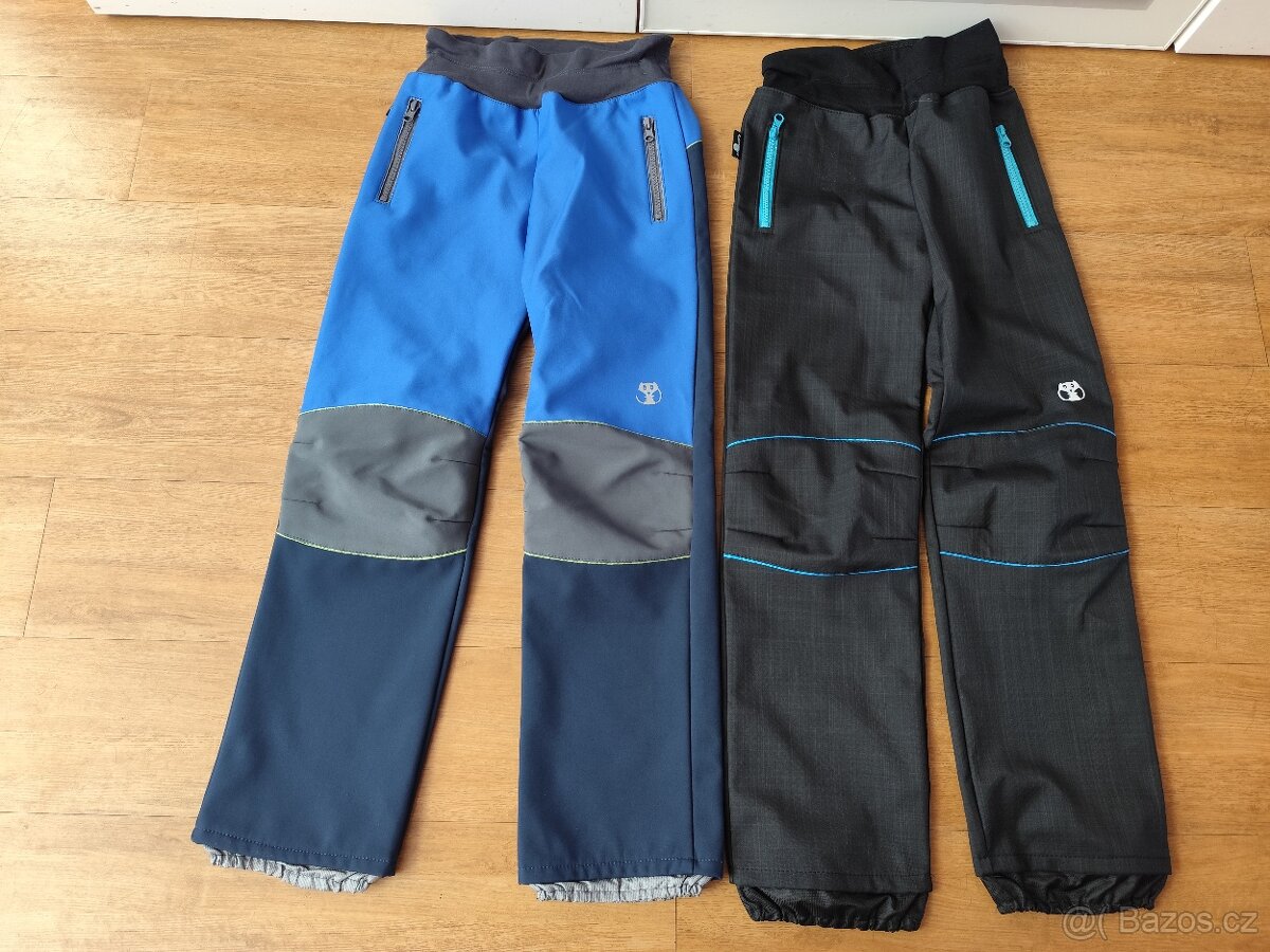 Softshellové kalhoty Kukadloo 140 1x použité