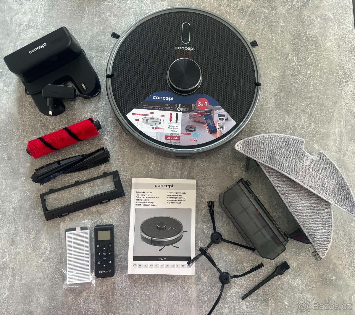 Robotický vysavač Concept VR3210 Real Force