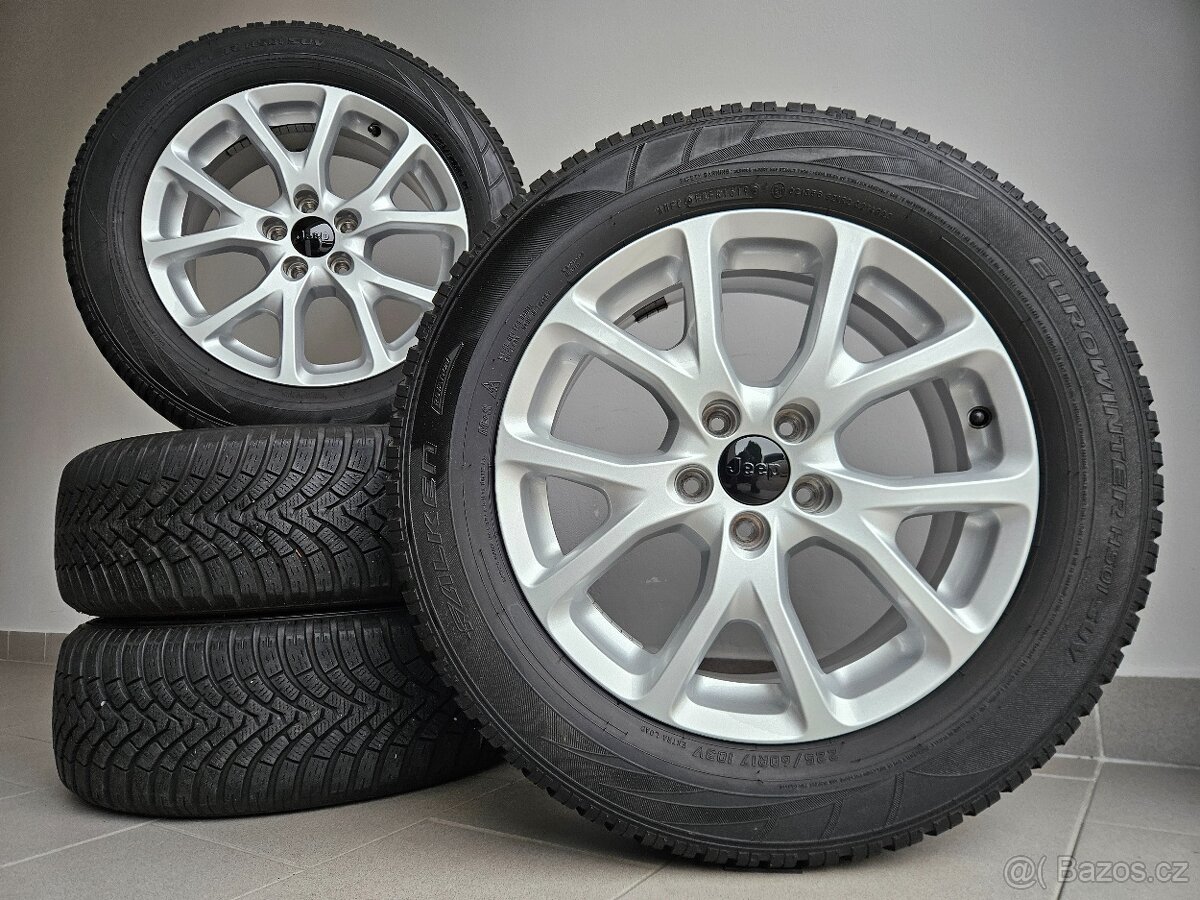 Orig. Jeep Compass 5x110 Zimní 225/60/17 - Top