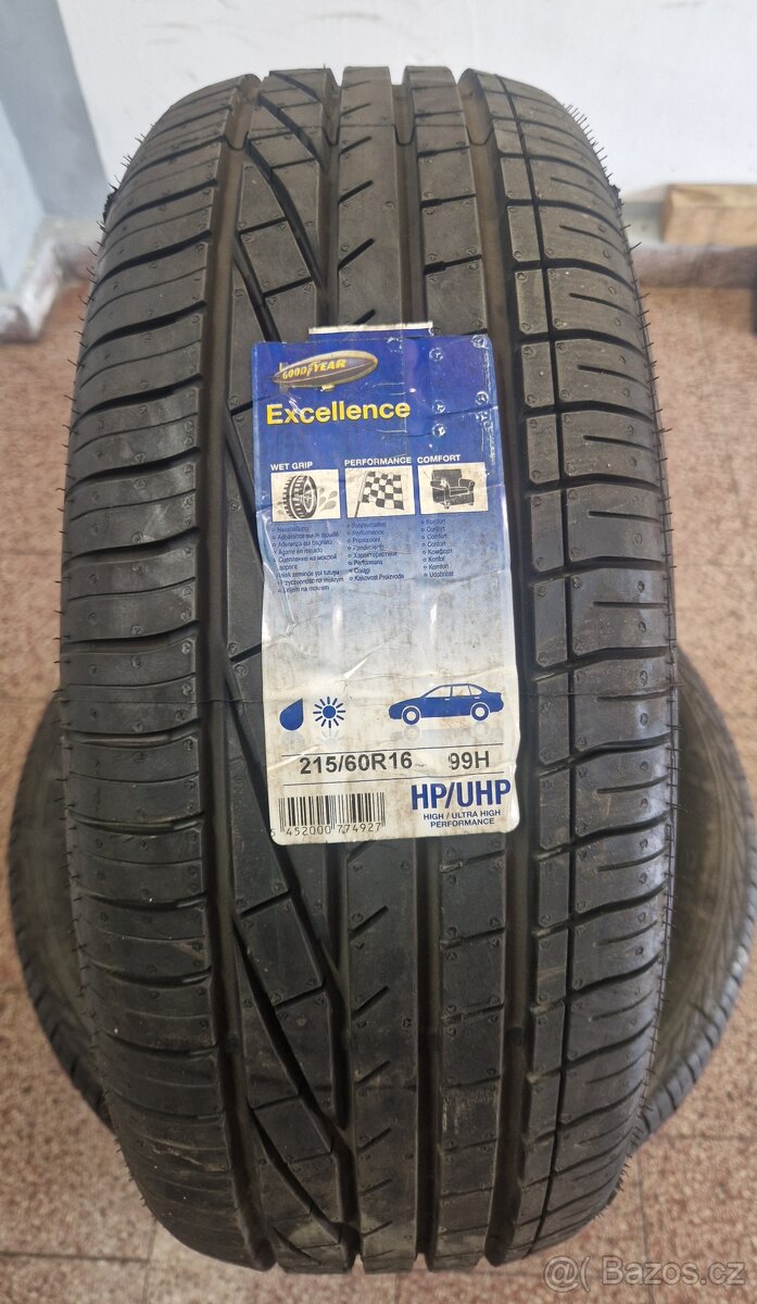 4x letni pneu 215/60/16...99H...GOOD YEAR