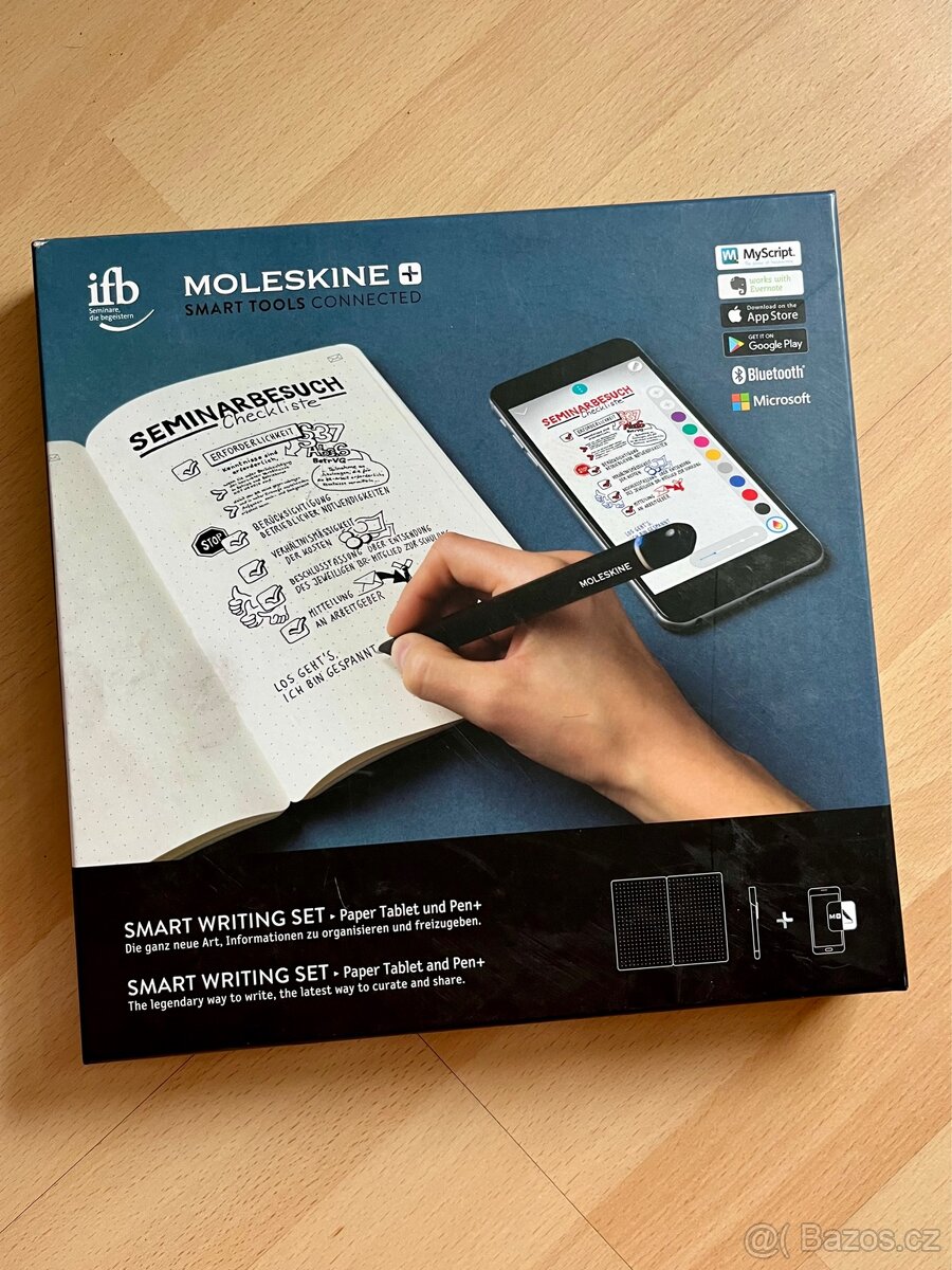 Moleskine Smart Writing Set – Pen+ (NWP-F110)