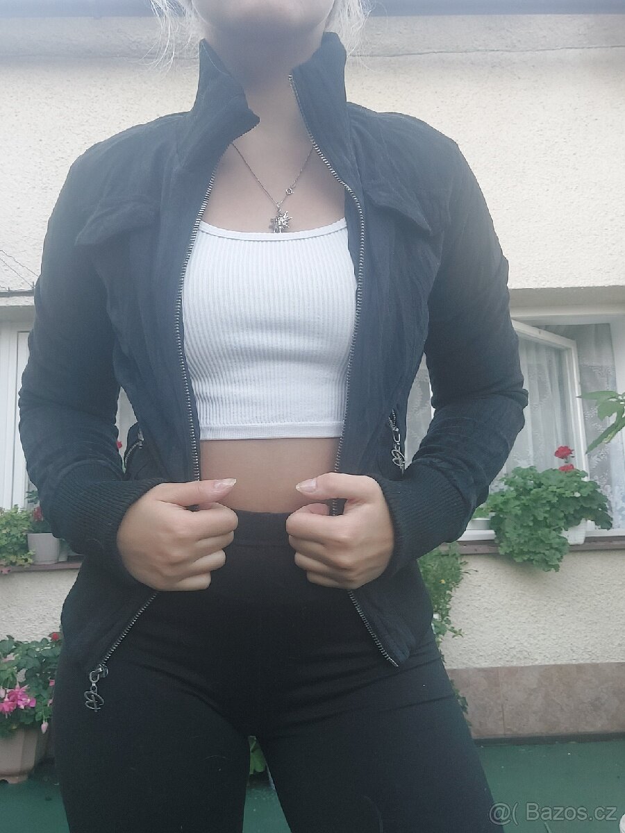 Dámská černá semišová budna