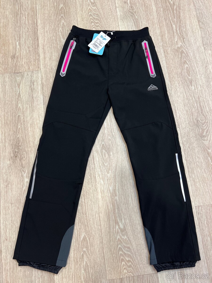 Nové dívčí softshellové kalhoty 158 Kugo