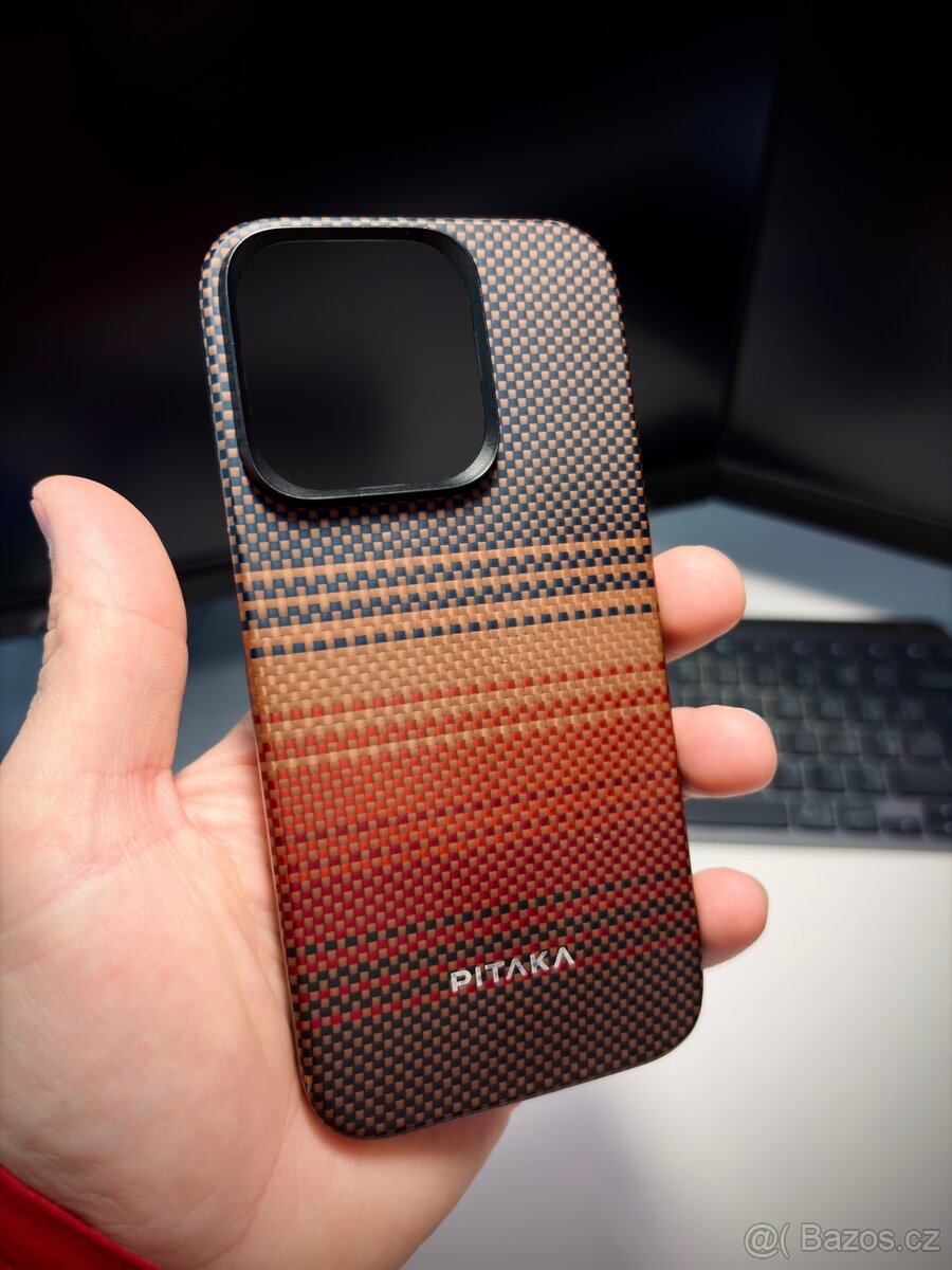 PITAKA MagEZ Case 5 „Sunset“ – iPhone 15 Pro