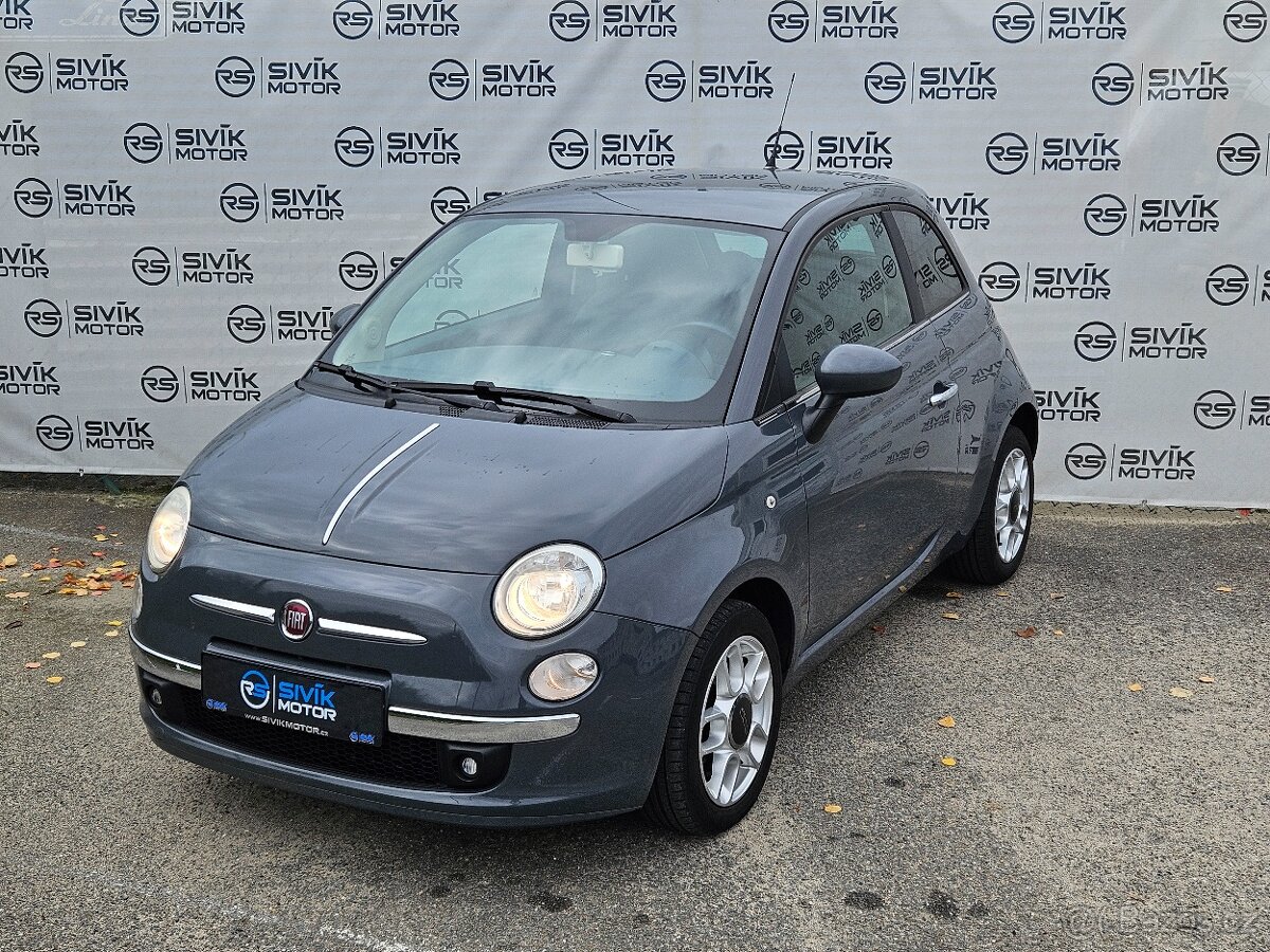 Fiat 500 Sport 1.2 51kW ALU KLIMA MULTI VOLANT r.v.2010