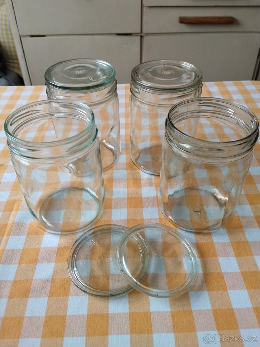 Zavařovací sklenice retro