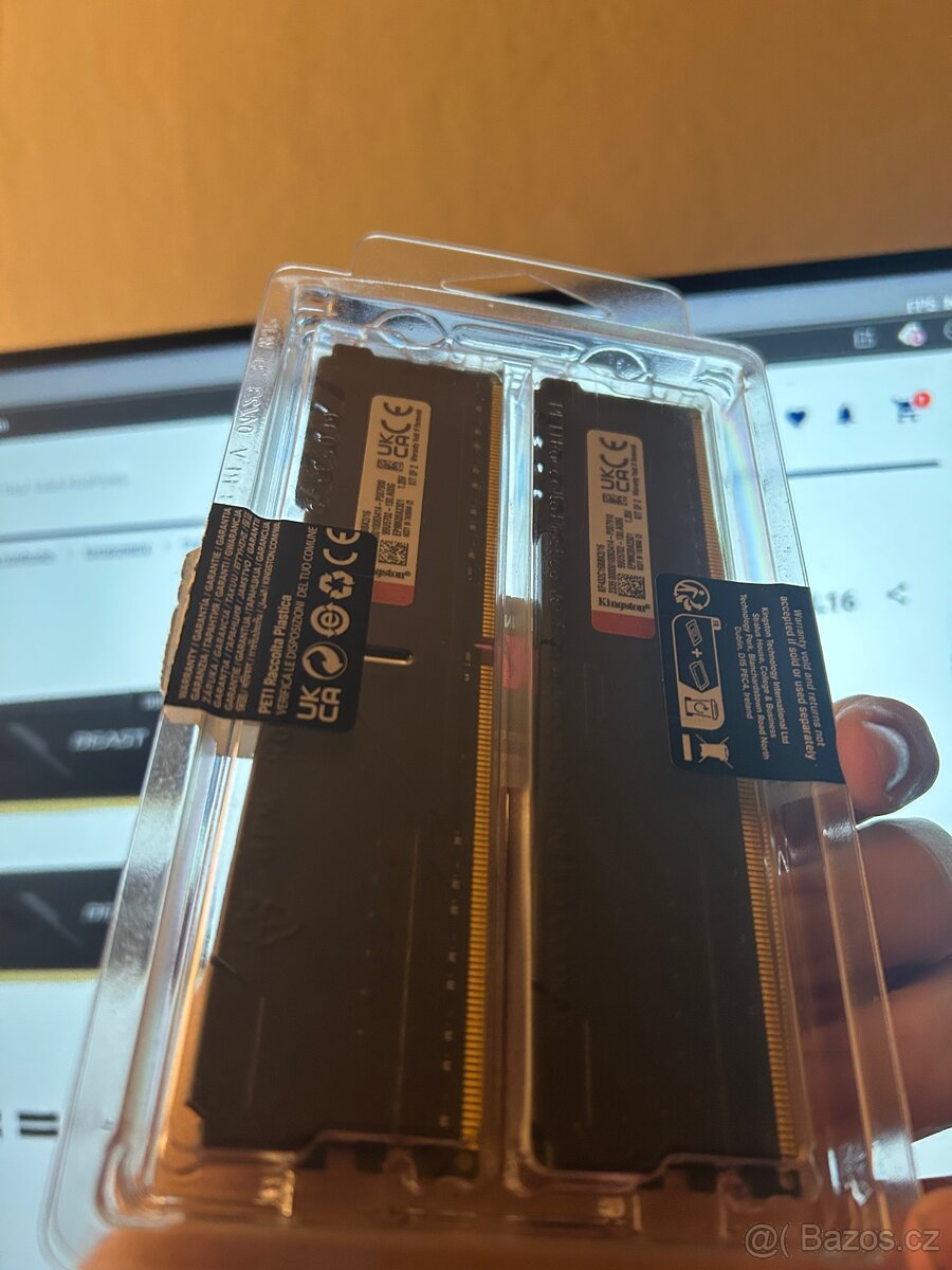 Kingston FURY 16GB KIT DDR4 3200MHz CL16 Beast Black