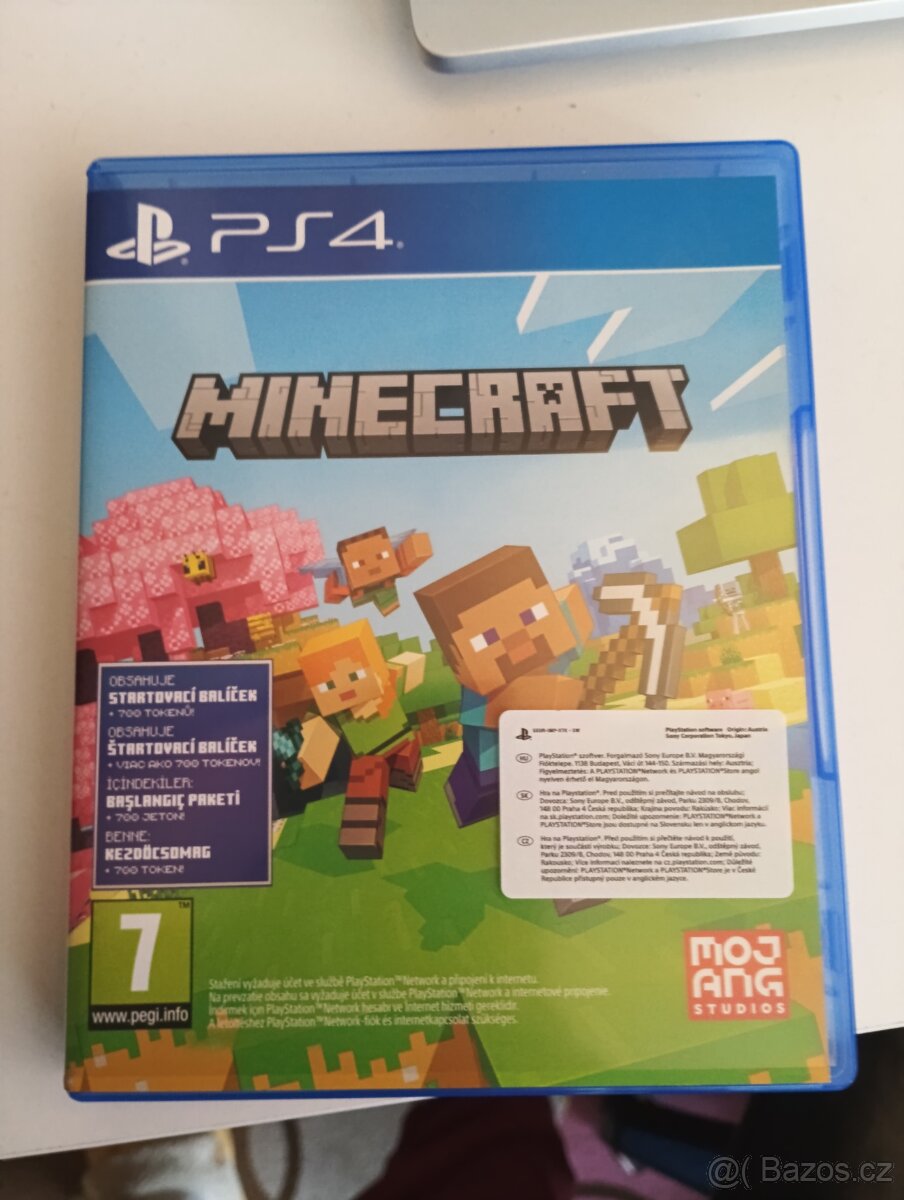 Hra na PS4 Minekraft