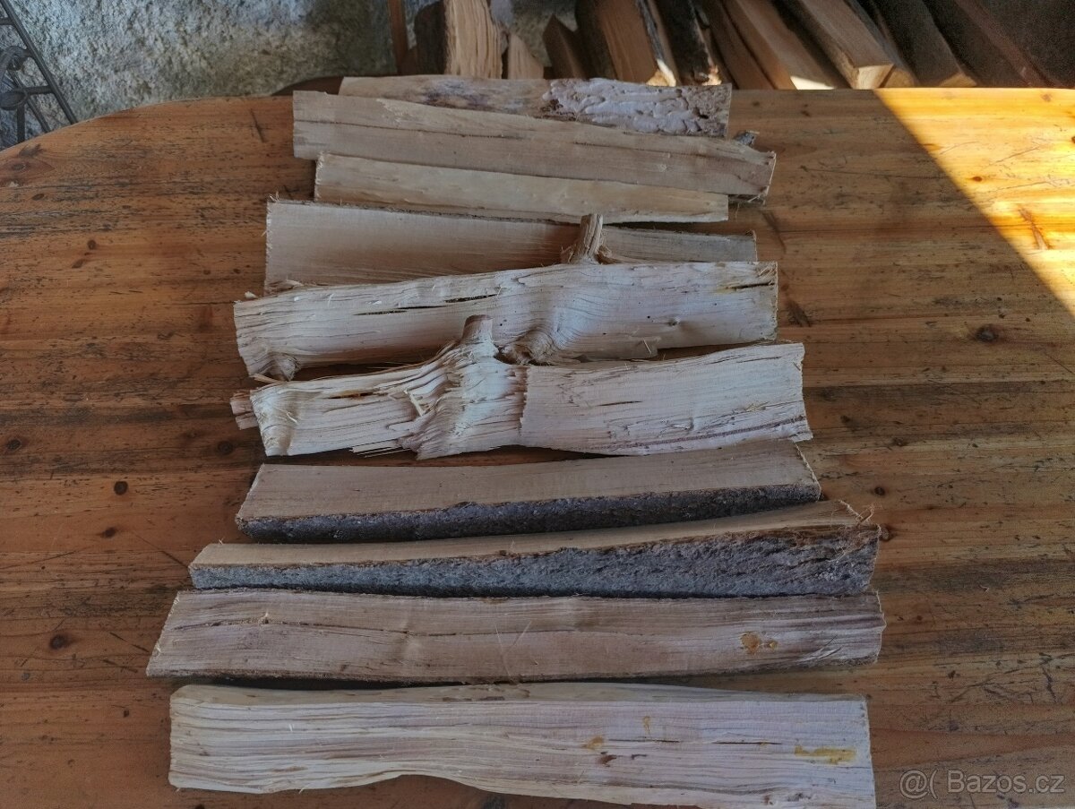 Lipové dřevo na vyřezávání - 10 kusů - zbytky 2