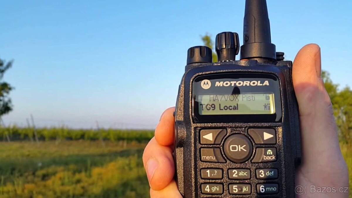 Motorola DP3600 – profi DMR/Analog UHF vysílačka – TOP stav