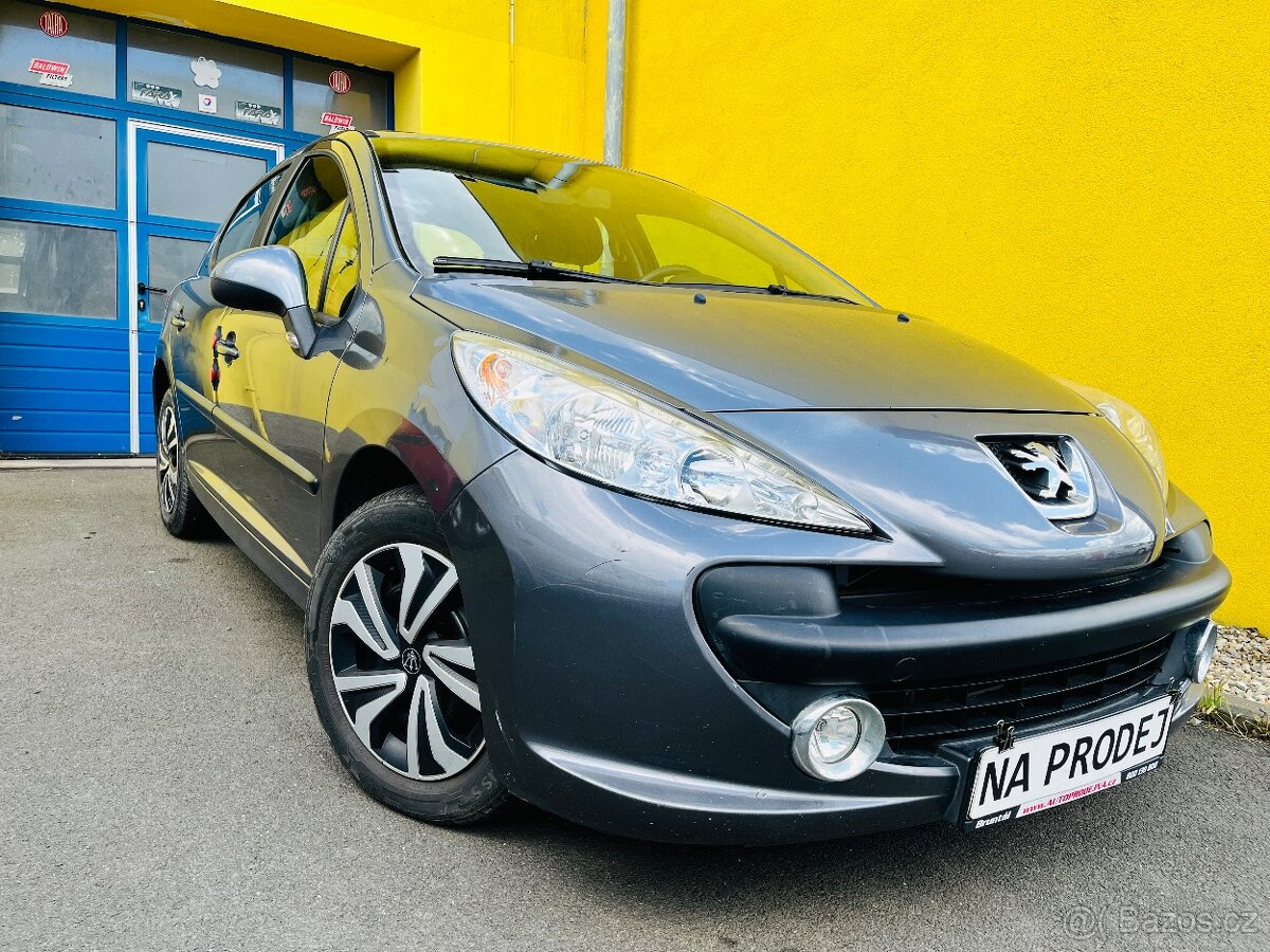 PEUGEOT 207 1.4 i BENZÍN KLIMATIZACE