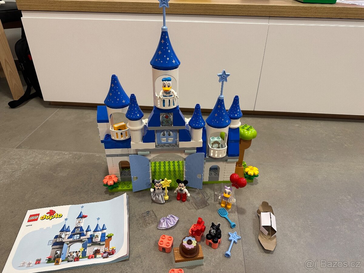 Lego duplo belký disney zámek