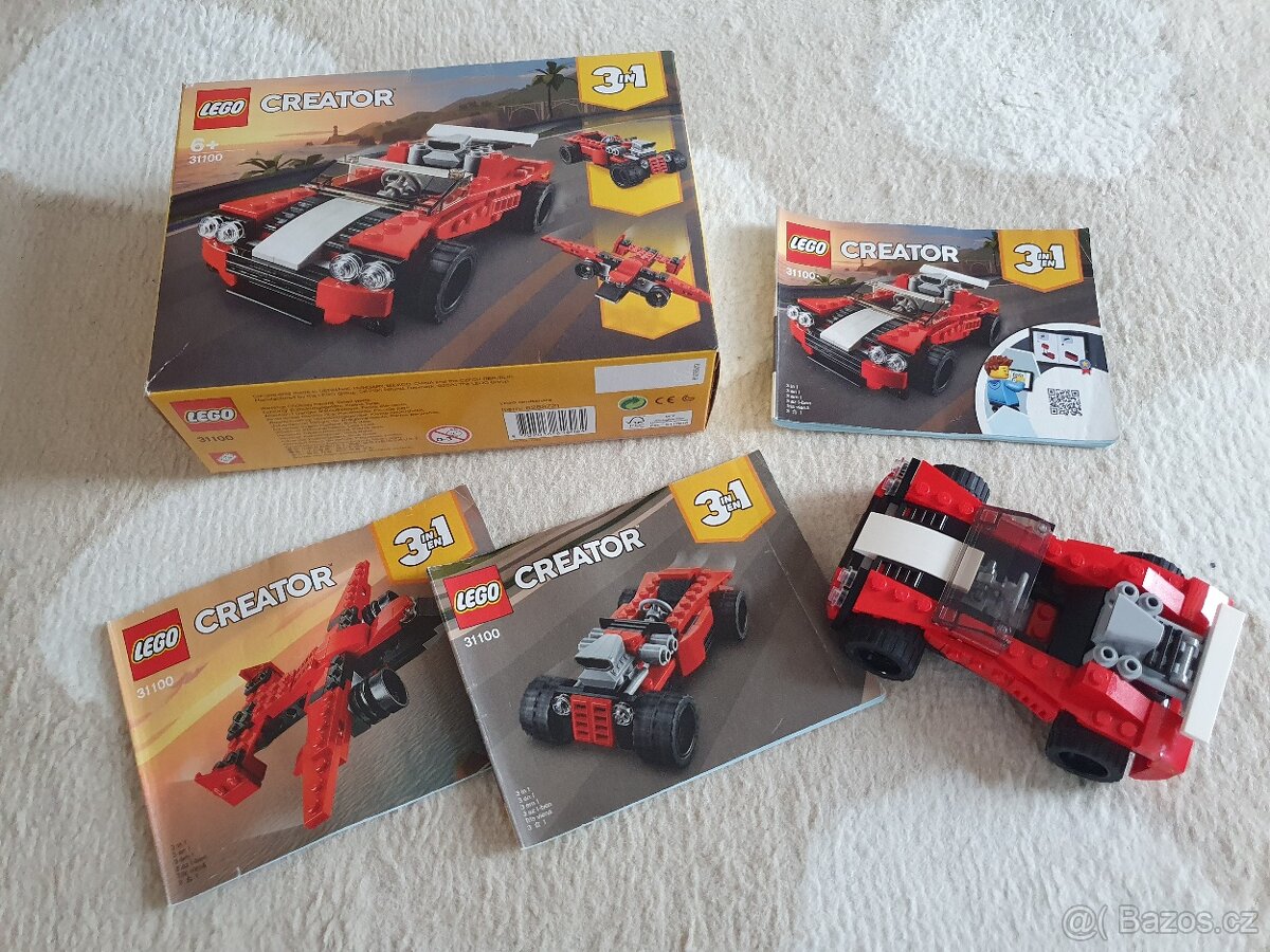 LEGO Creator 3v1 31100 Sporťák