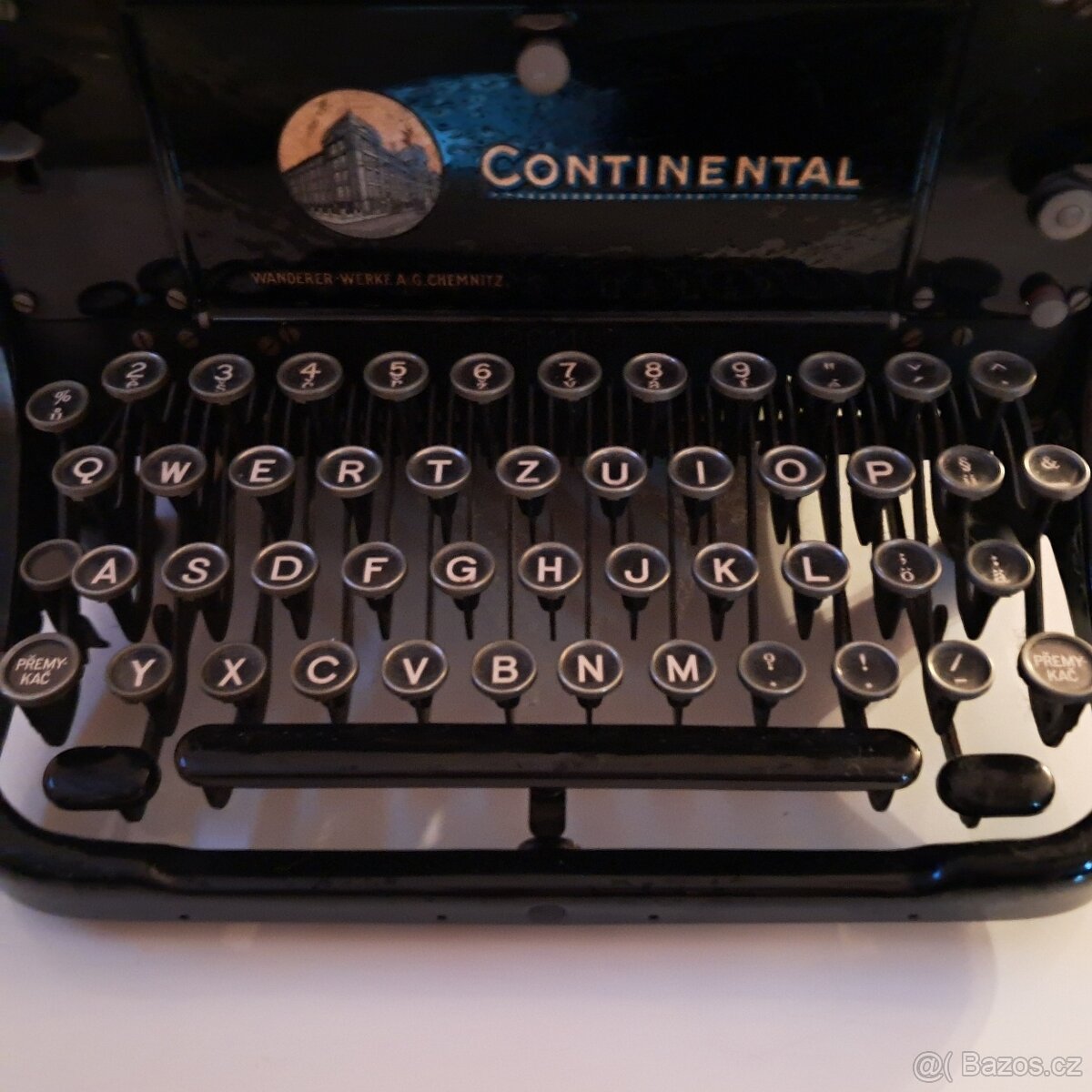Psací stroj Continental TOP STAV