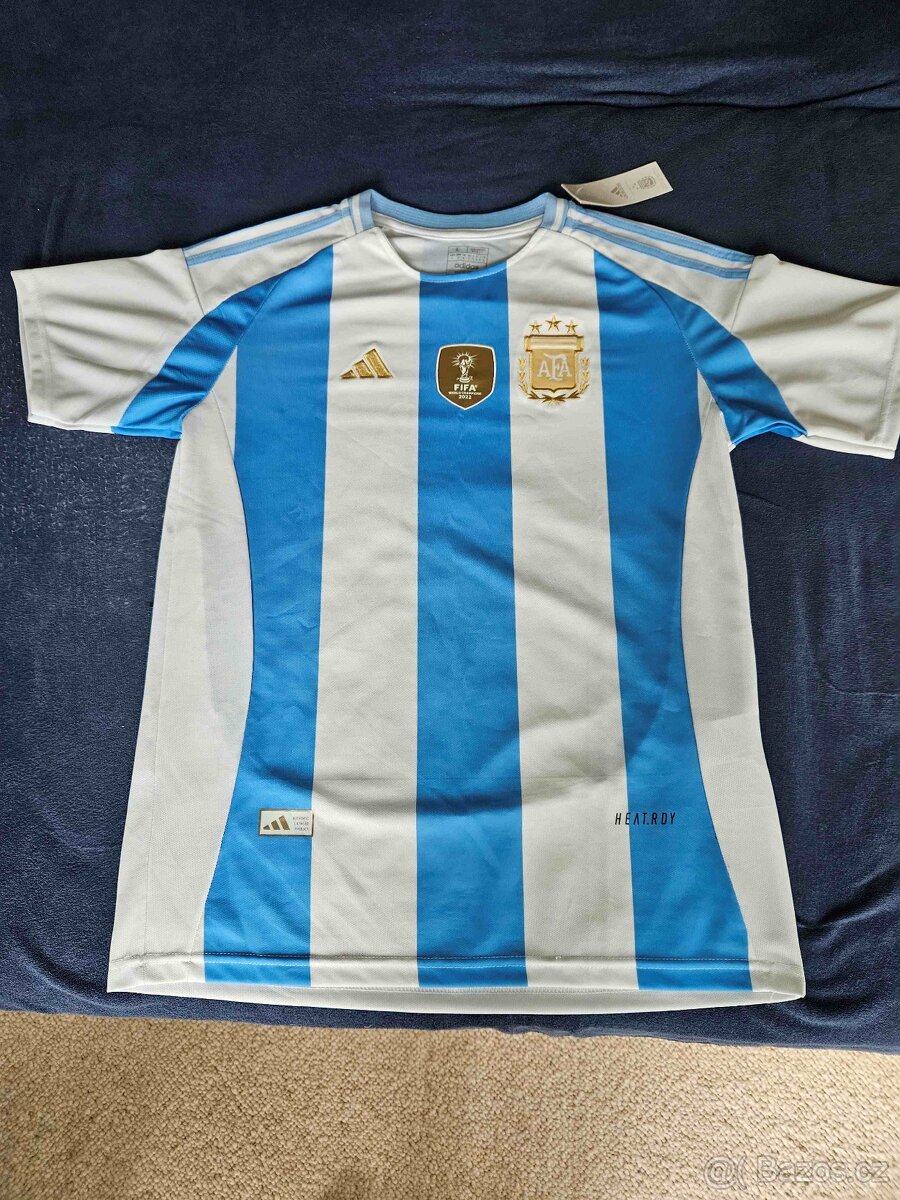 Argentinský fotbalový dres Adidas, vel. L