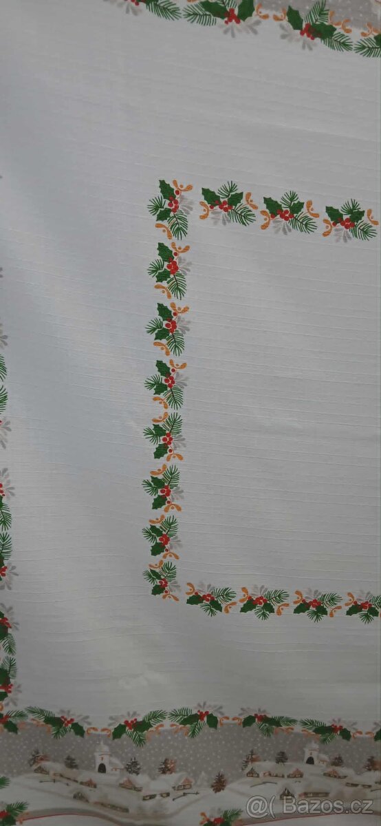 vánoční ubrus