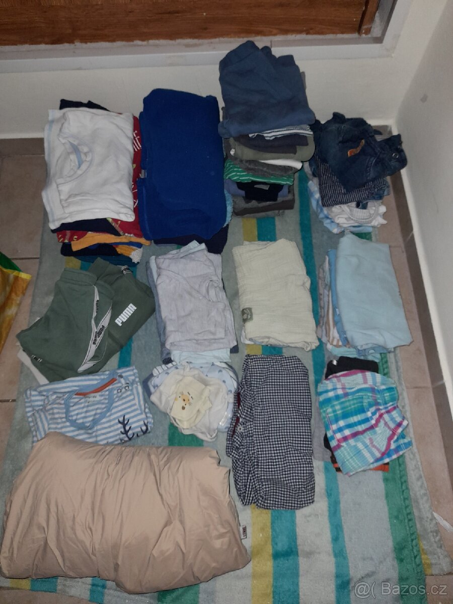 Oblečení pro kluka vel50–80.