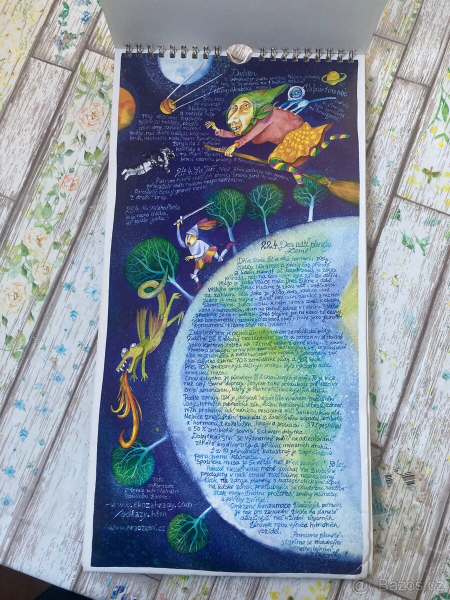 Daruji Nekonečný kalendář Lenky Rojikove