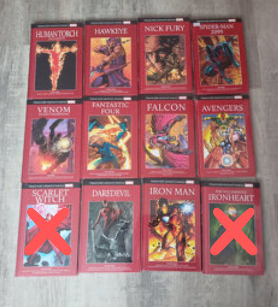 Prodám nové komiksy ze série Nejmocnější hrdinové Marvelu