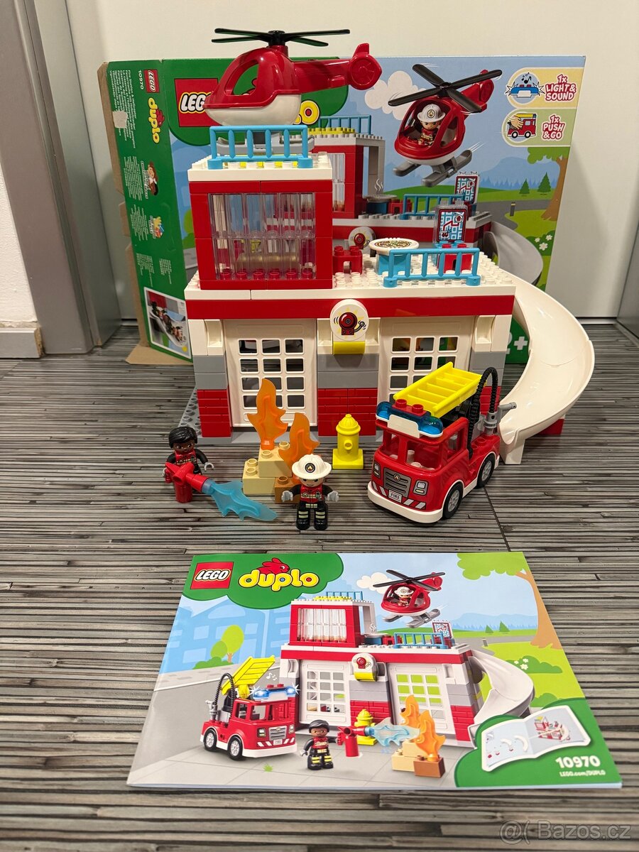 LEGO® DUPLO® 10970 Hasičská stanice a vrtulník