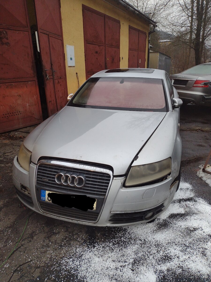 Díly z celého auta Audi A6 4f 3.0 TDI BMK quattro