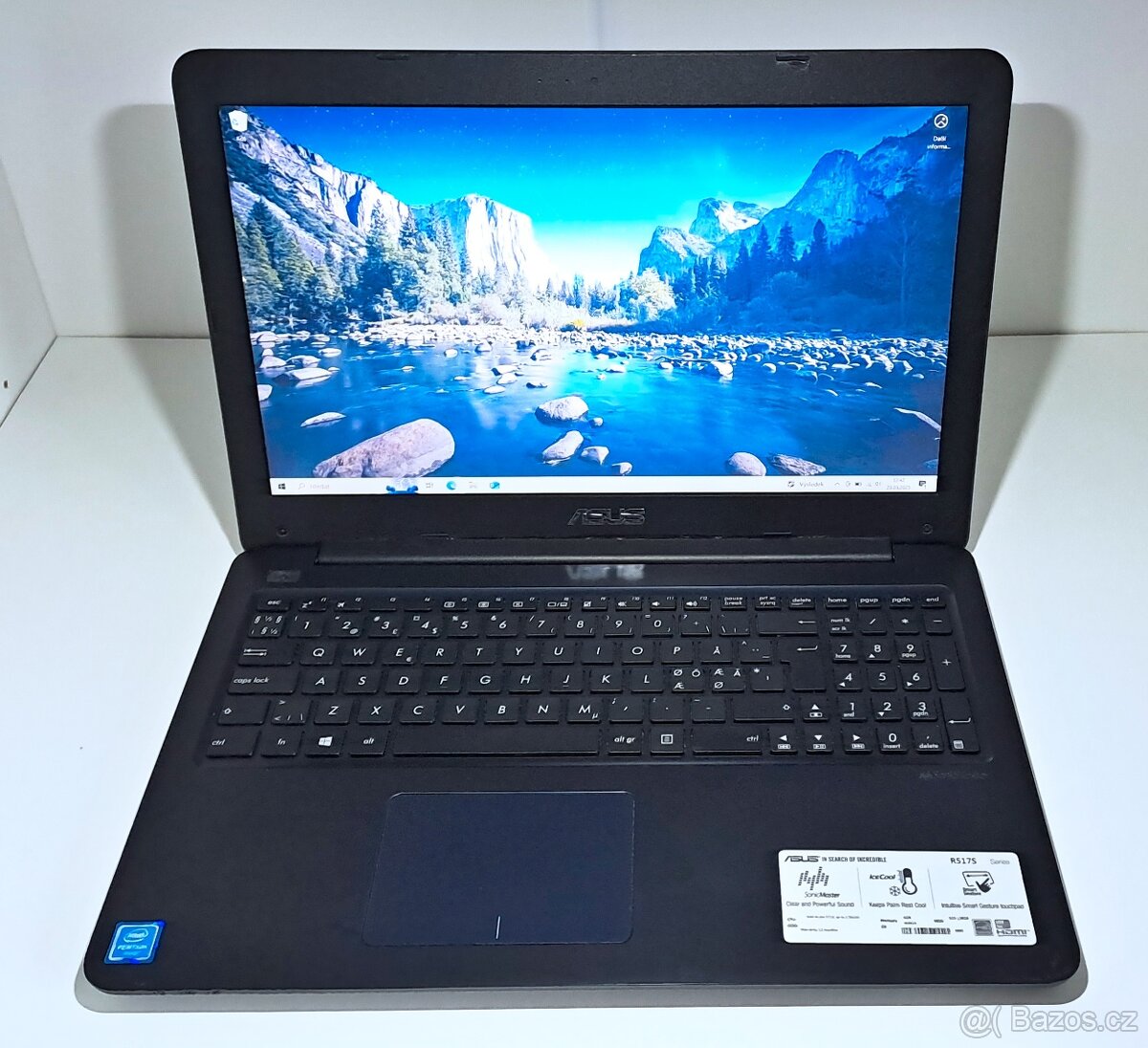 Asus R517 Intel Pentium SSD256gb 4gbRAM 15,6"HD
