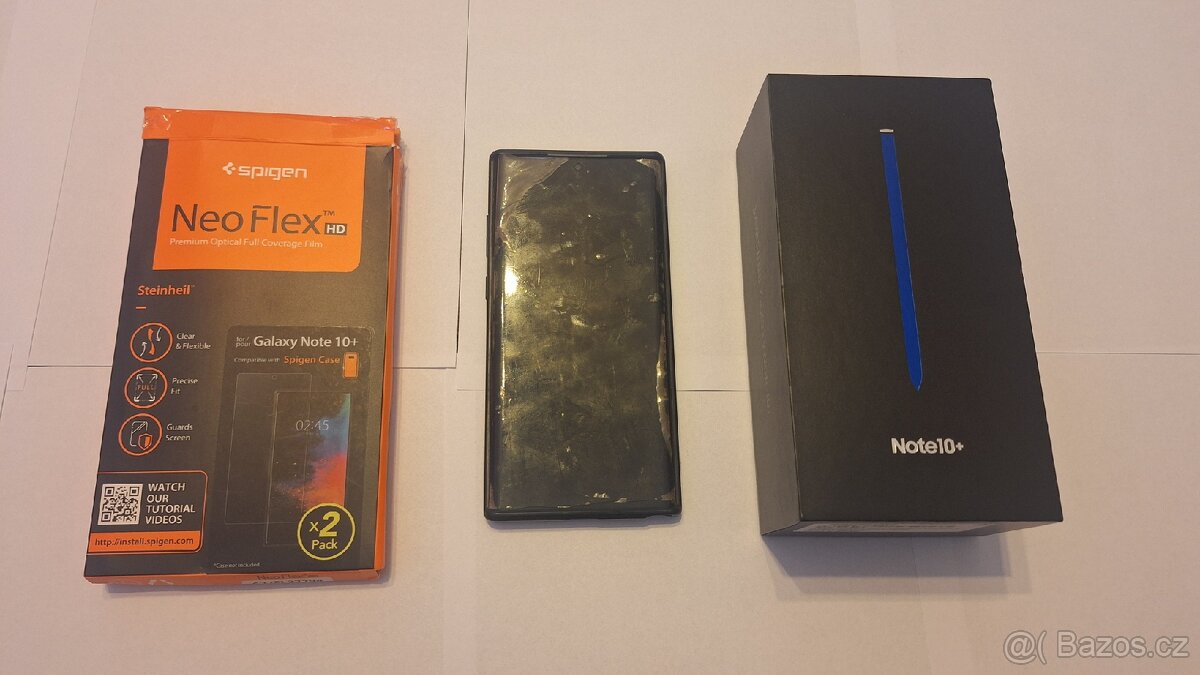 Samsung note 10+ rozbíty displej