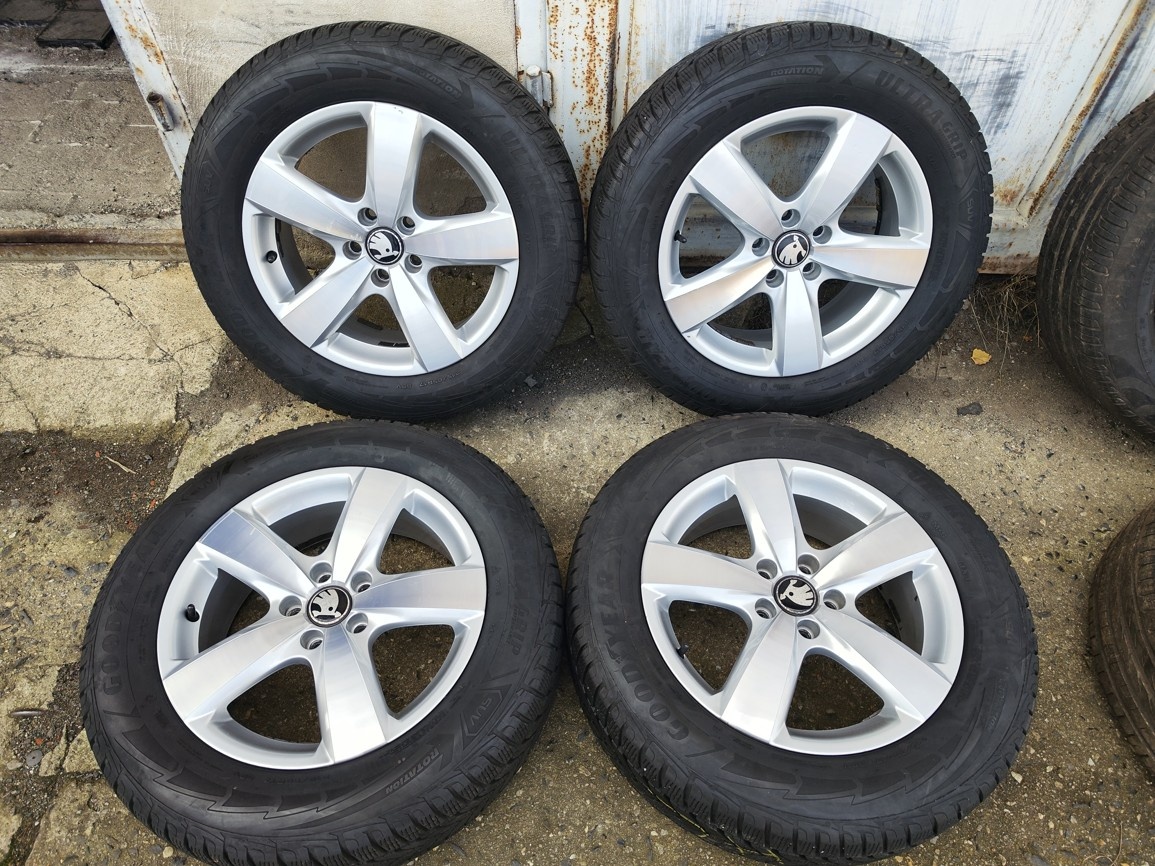 17"zimní alu sada Boston 5x112 origo Tiguan 2 Kodiaq Tarrac