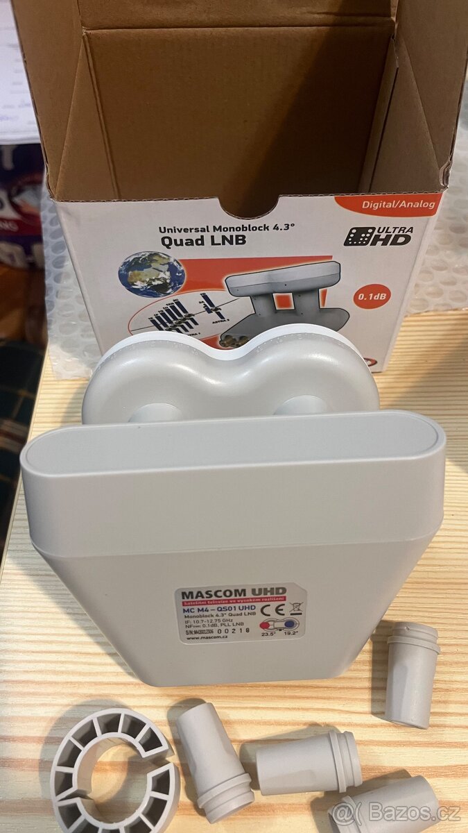 Prodám LNB konvertor Mascom MC MAQS01 monoblok