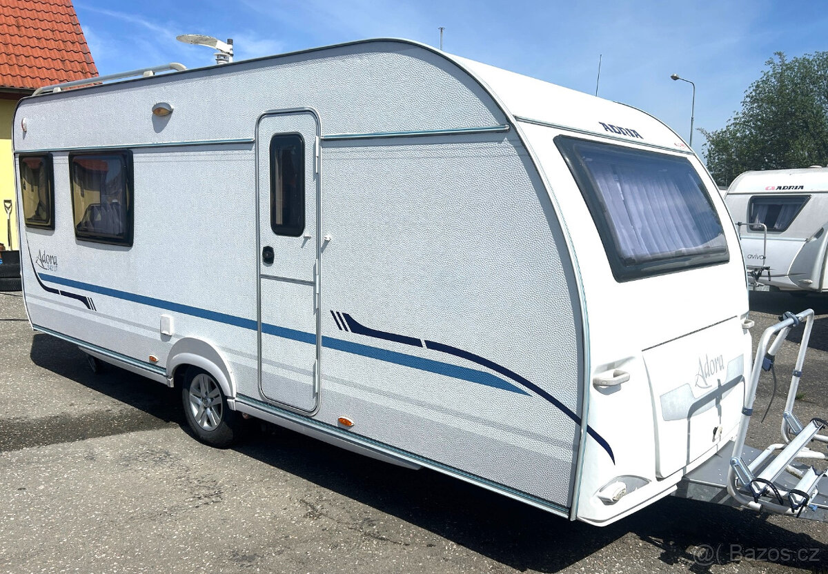 Adria Adora 542 UT, PŘEDSTAN, MOVER, TV, SAMOSTAT SPRCHA