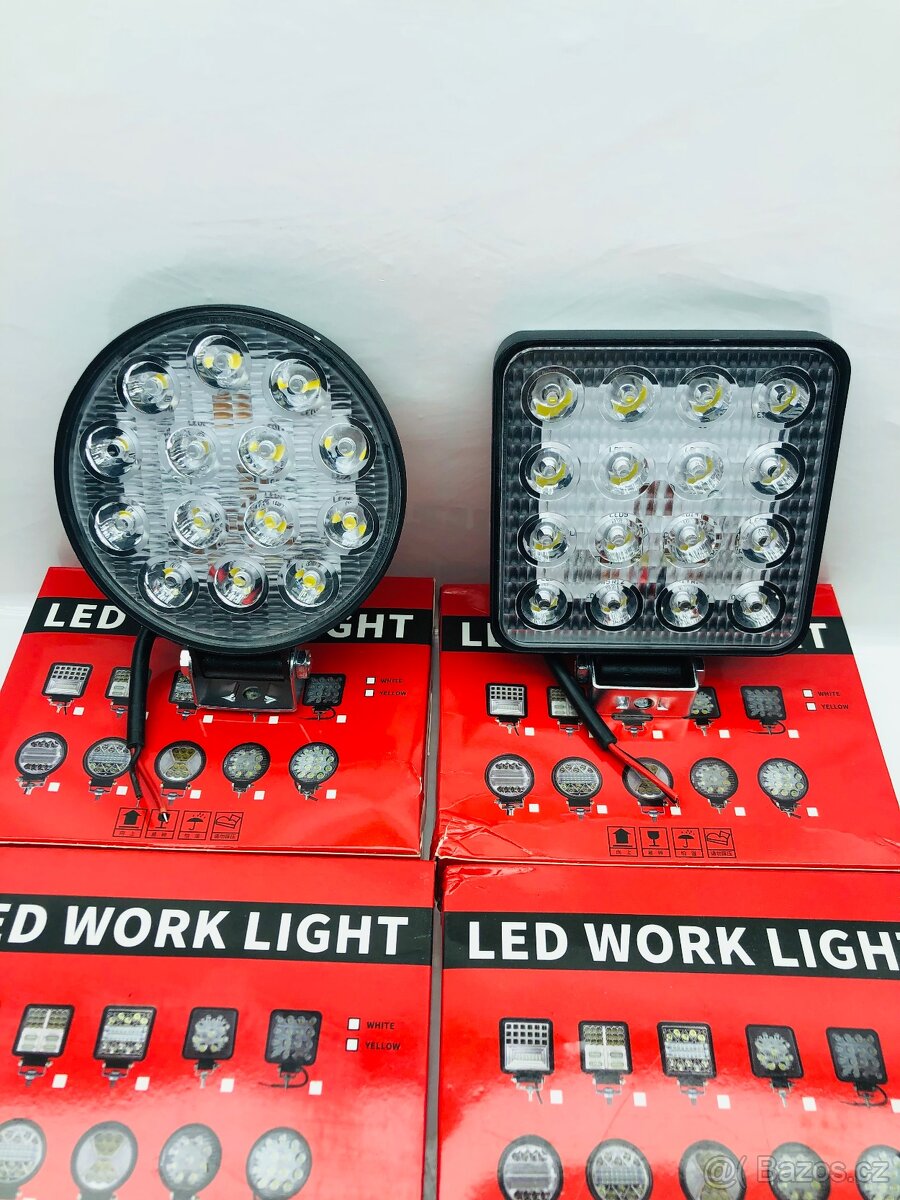 Pracovní LED světlo na auto 12-24V 48W