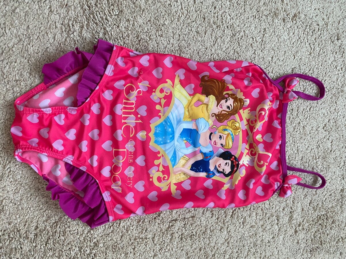 Dívčí plavky princezny Disney + druhé zdarma