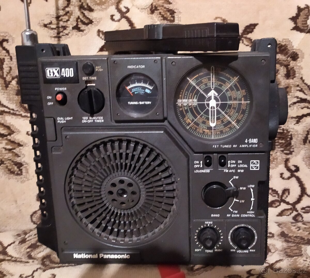 Rádio National Panasonic GX400  REZERVACE