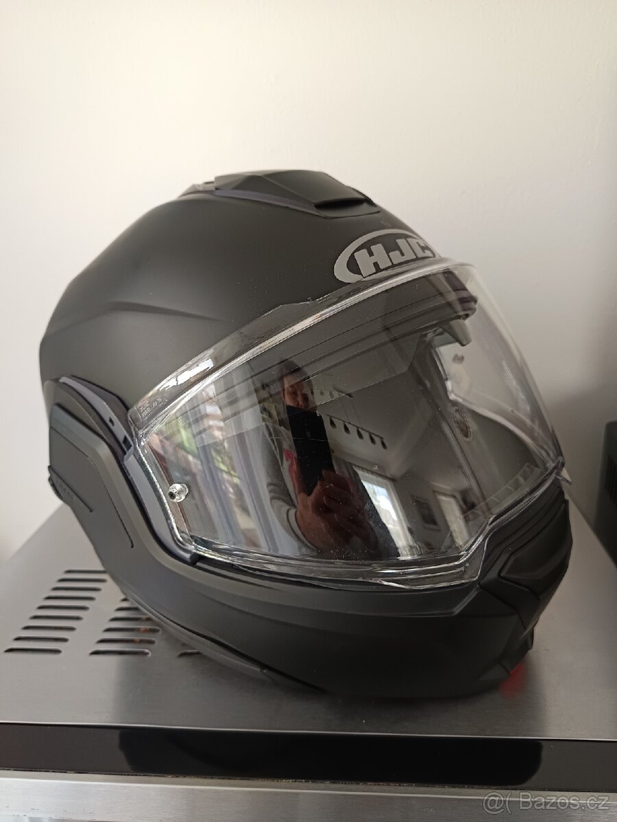 HJC přilba i100 Solid semi flat titanium