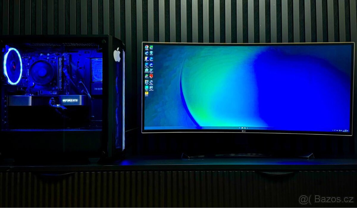 Sprzedam komputer rtx 3080 i monitor LG 34UC88