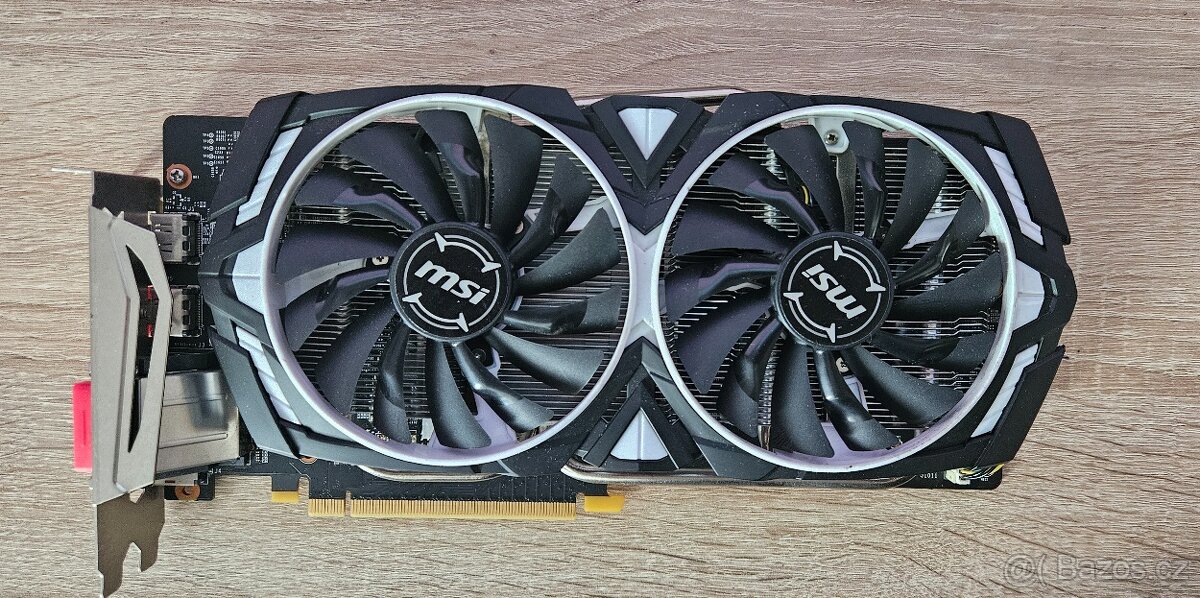 MSI GeForce GTX 1060 ARMOR 6GB - záruka