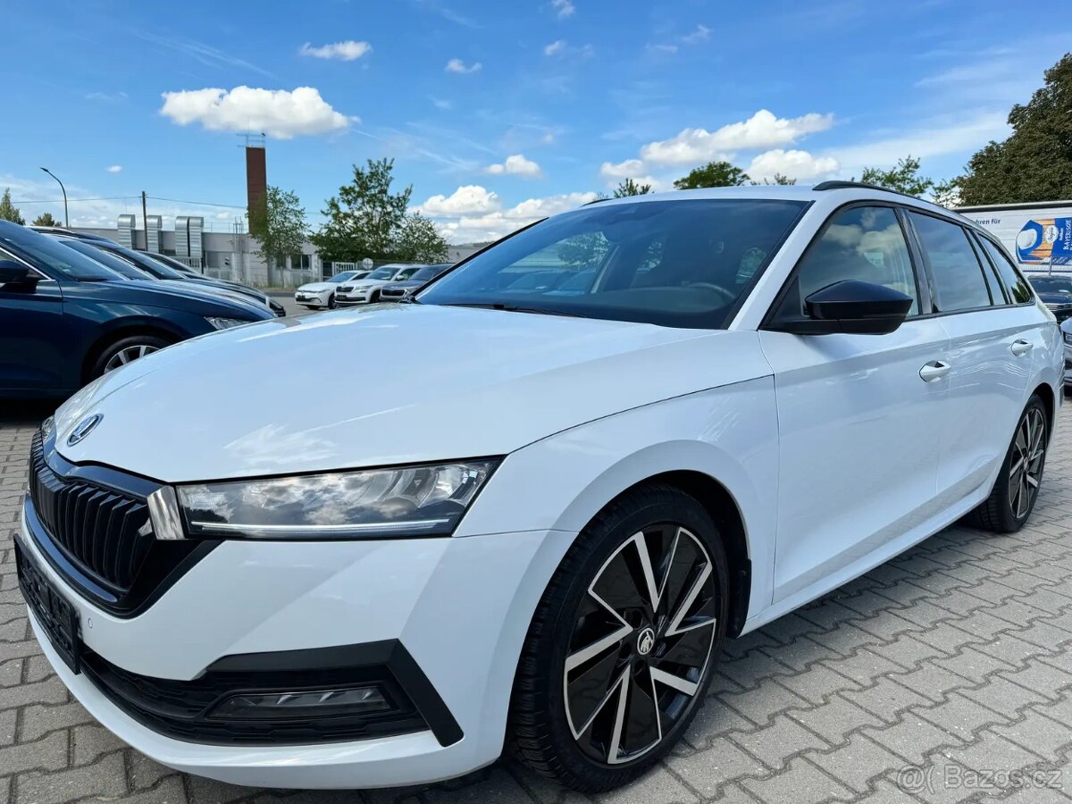 Škoda Octavia sport 2.0TDI 85kw manuál,LED,Kessy,klimatizace