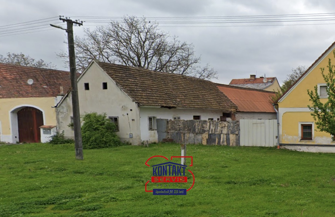 Nabízíme ke koupi dům k rekonstrukci - pozemek 456 m2 - Plan